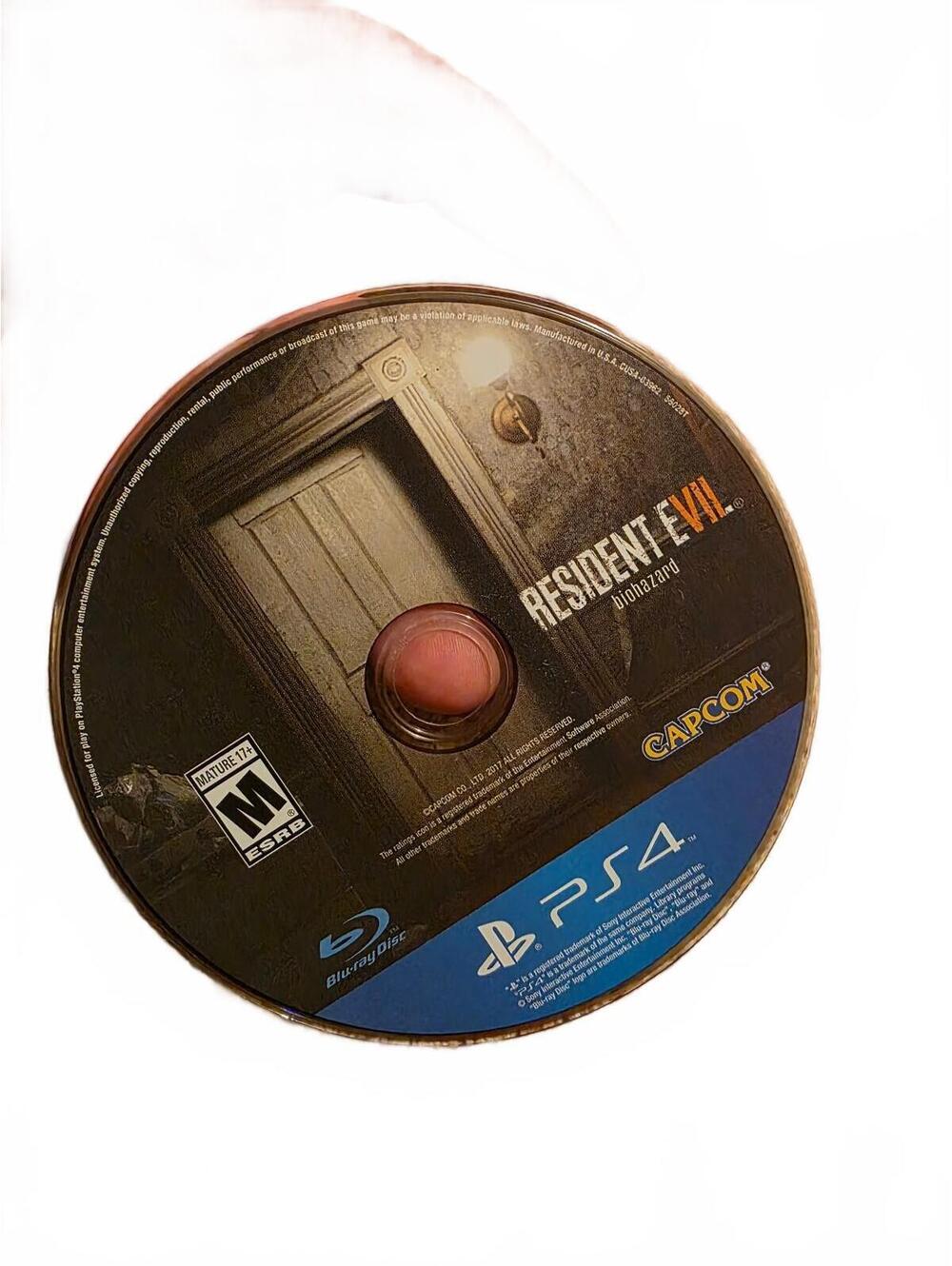 Resident Evil 7 Biohazard PS4 Game Disc Only